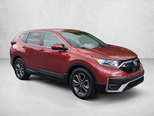 Radiant Red Metallic 2021 Honda CR-V 2WD EX-L