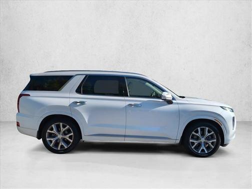 Hyper White 2021 Hyundai PALISADE Limited