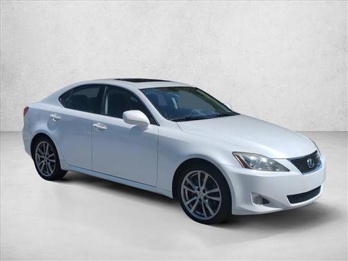 White 2008 Lexus IS 250 Base