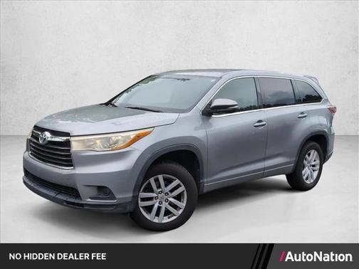 Silver Sky Metallic 2014 Toyota Highlander LE