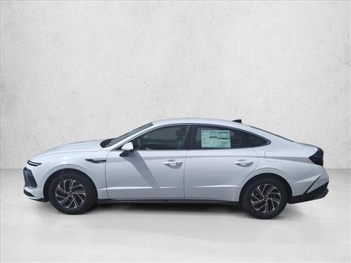 Serenity White 2026 Hyundai SONATA Hybrid Base