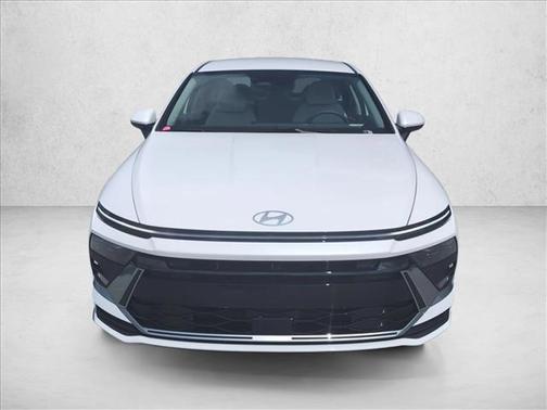 Serenity White 2026 Hyundai SONATA Hybrid Base