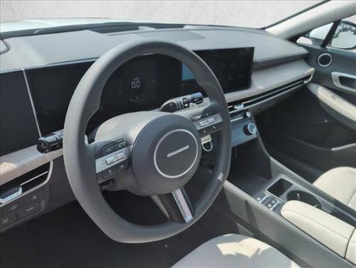 Serenity White 2026 Hyundai SONATA Hybrid Base
