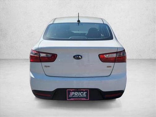 Clear White 2015 Kia Rio LX