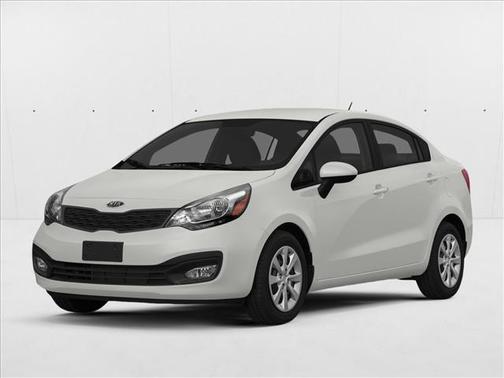 Clear White 2015 Kia Rio LX