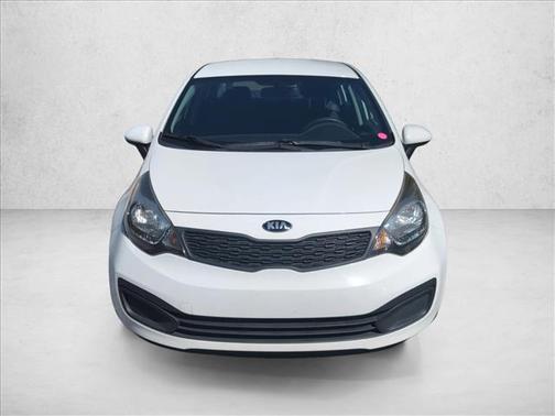 Clear White 2015 Kia Rio LX