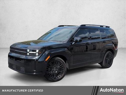 Phantom Black 2025 Hyundai SANTA FE HEV Calligraphy