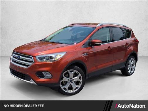 Sedona Orange Metallic 2019 Ford Escape Titanium