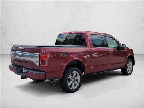 Ruby Red Metallic Tinted Clearcoat 2017 Ford F-150 Platinum