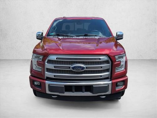 Ruby Red Metallic Tinted Clearcoat 2017 Ford F-150 Platinum