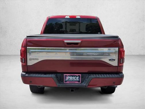 Ruby Red Metallic Tinted Clearcoat 2017 Ford F-150 Platinum