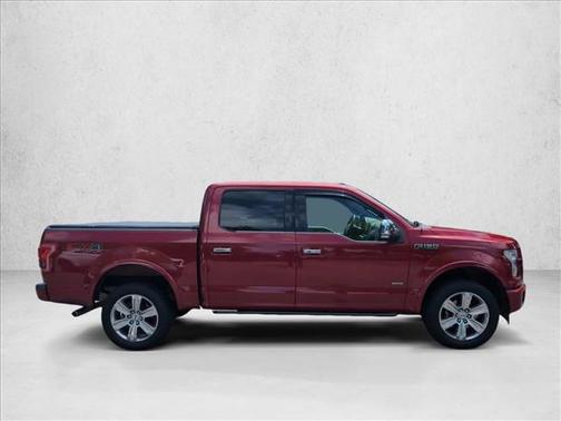 Ruby Red Metallic Tinted Clearcoat 2017 Ford F-150 Platinum