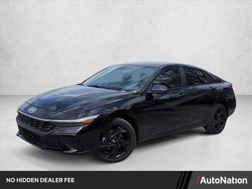 Abyss Black 2026 Hyundai ELANTRA HEV SEL Sport