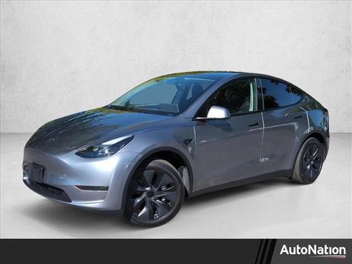 Stealth Grey 2025 Tesla Model Y Long Range Dual Motor Rear-Wheel Drive