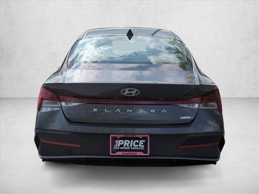 Ecotronic Gray Pearl 2024 Hyundai ELANTRA HEV Blue