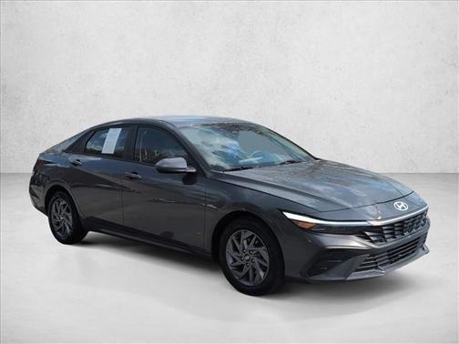 Ecotronic Gray Pearl 2024 Hyundai ELANTRA HEV Blue