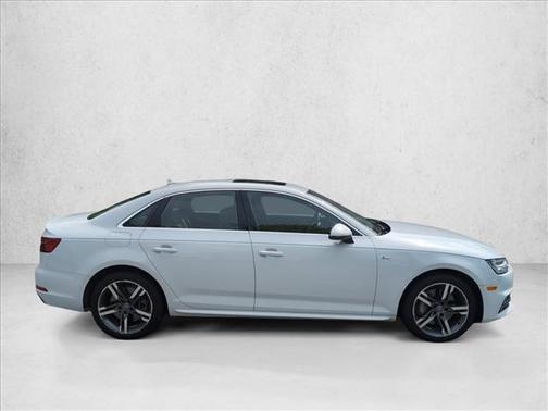 White 2017 Audi A4 2.0T Premium Plus