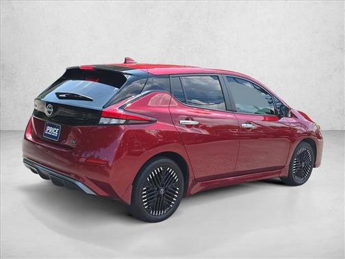 Scarlet Ember Tintcoat 2023 Nissan Leaf SV PLUS 60 kWh