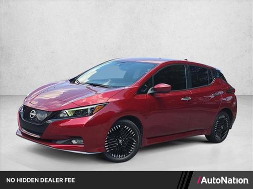Scarlet Ember Tintcoat 2023 Nissan Leaf SV PLUS 60 kWh