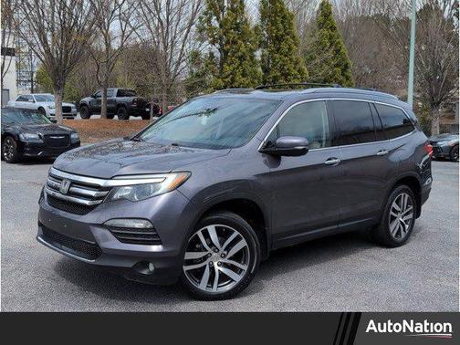 Modern Steel Metallic 2017 Honda Pilot Touring