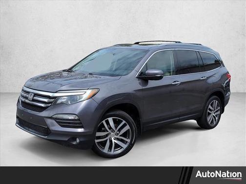 Modern Steel Metallic 2017 Honda Pilot Touring