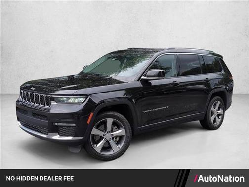 Diamond Black Crystal Pearlcoat 2021 Jeep Grand Cherokee L Limited