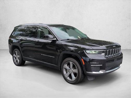 Diamond Black Crystal Pearlcoat 2021 Jeep Grand Cherokee L Limited