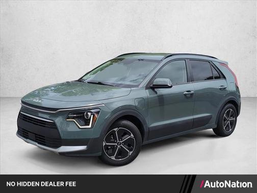 Cityscape Green 2023 Kia Niro Plug-In Hybrid EX