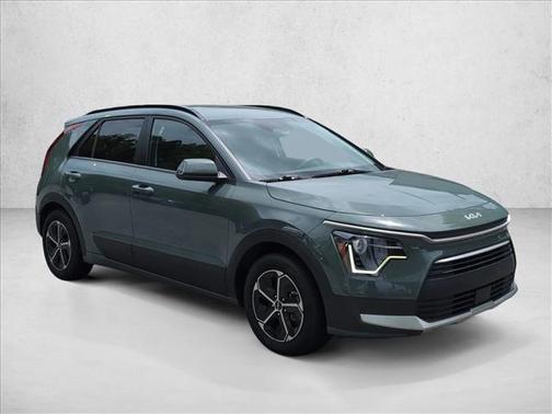 Cityscape Green 2023 Kia Niro Plug-In Hybrid EX