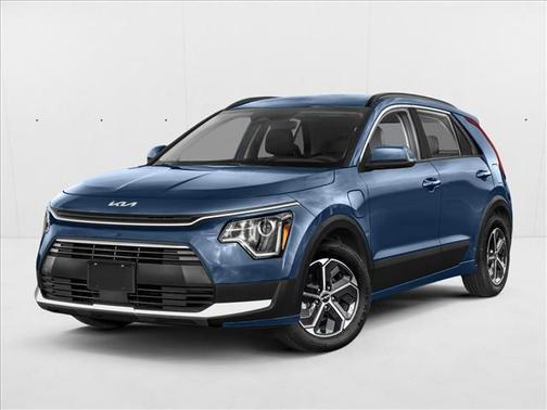 Cityscape Green 2023 Kia Niro Plug-In Hybrid EX