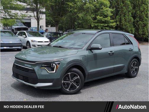Cityscape Green 2023 Kia Niro Plug-In Hybrid EX