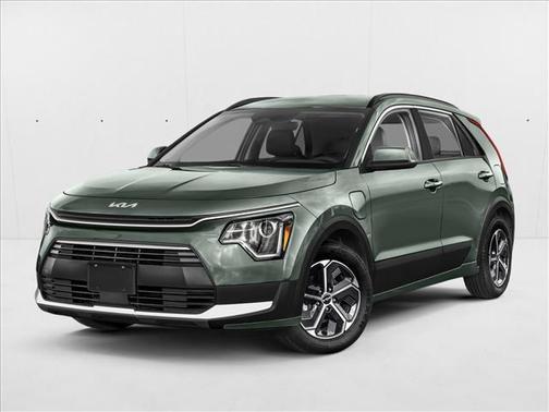 Cityscape Green 2023 Kia Niro Plug-In Hybrid EX