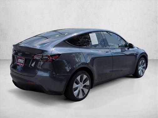 Silver/Gray 2021 Tesla Model Y Long Range Dual Motor All-Wheel Drive