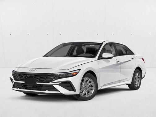 Serenity White Pearl 2026 Hyundai ELANTRA HEV Blue