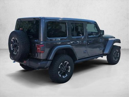 Granite Crystal Metallic Clearcoat 2025 Jeep Wrangler 4xe Rubicon