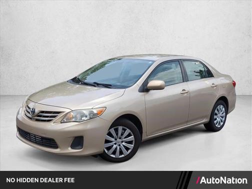 Sandy Beach Metallic 2013 Toyota Corolla LE