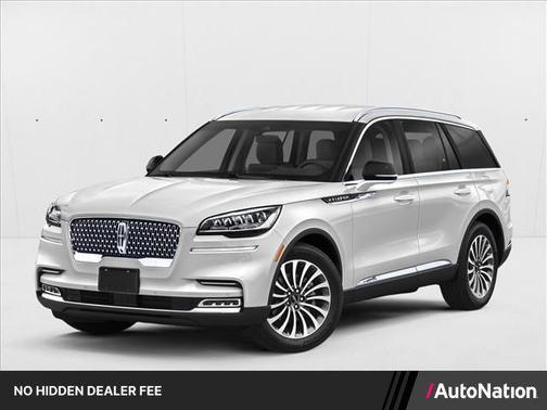 Pristine White Metallic Tri-Coat 2020 Lincoln Aviator Reserve AWD