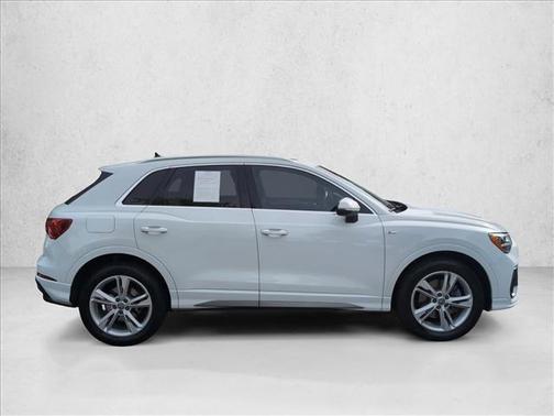 Glacier White Metallic 2020 Audi Q3 45 S line Premium