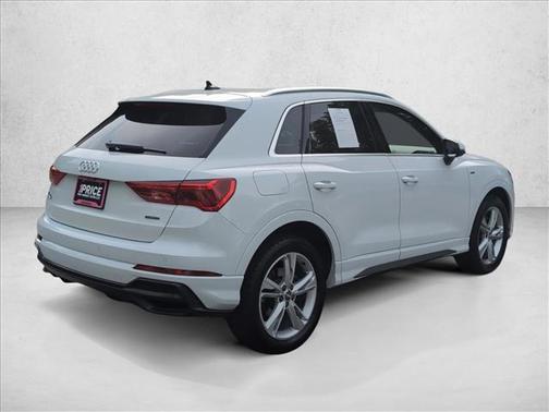 Glacier White Metallic 2020 Audi Q3 45 S line Premium