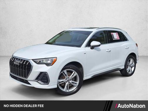 Glacier White Metallic 2020 Audi Q3 45 S line Premium