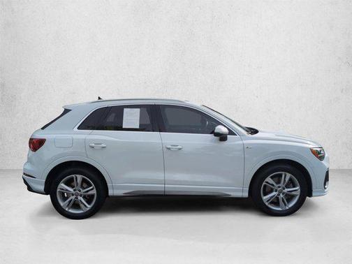 Glacier White Metallic 2020 Audi Q3 45 S line Premium