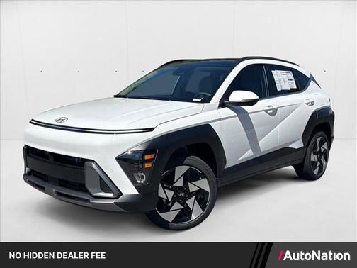 Atlas White 2026 Hyundai KONA Limited
