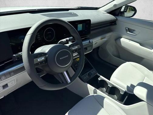 Atlas White 2026 Hyundai KONA Limited