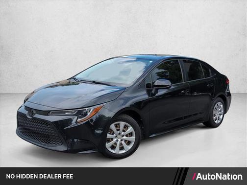 Black Sand Pearl 2020 Toyota Corolla LE