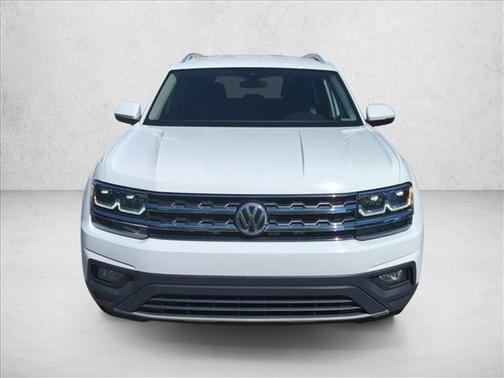 Pure White 2018 Volkswagen Atlas 3.6L SE w/Technology