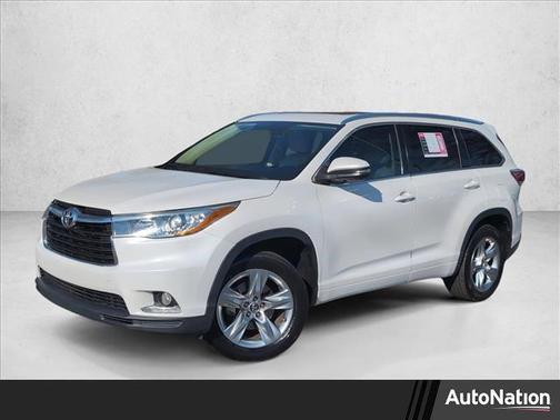 Blizzard Pearl 2016 Toyota Highlander Limited