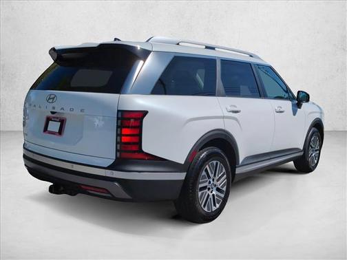 Creamy White Pearl 2027 Hyundai Palisade Hybrid Blue SEL 7P