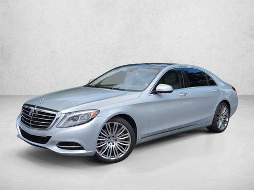 Silver 2016 Mercedes-Benz S-Class S 550