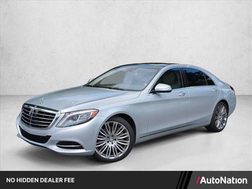Silver 2016 Mercedes-Benz S-Class S 550