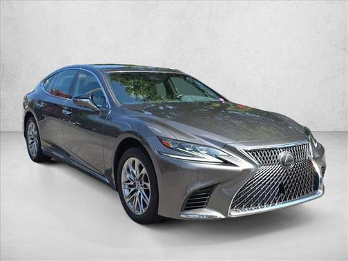 Silver 2018 Lexus LS 500 Base